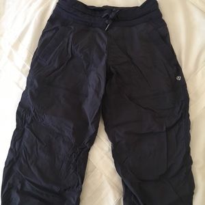 Dark blue lululemon capris!